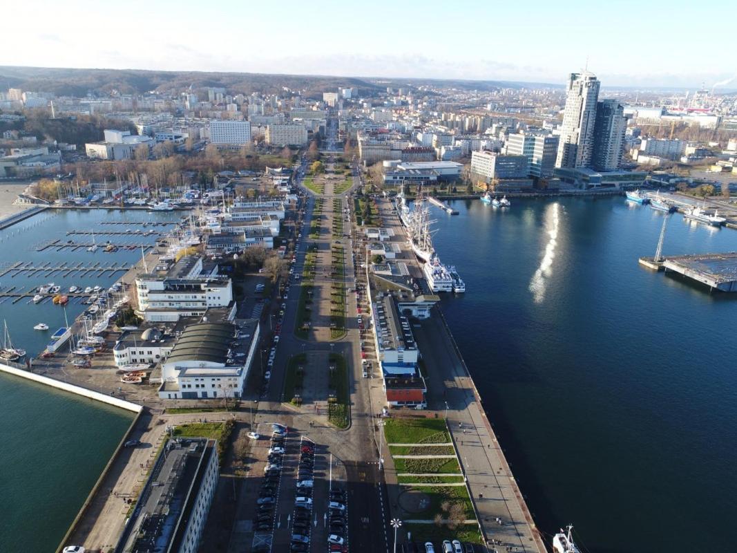 Apartament Skwerek Gdynia Esterno foto